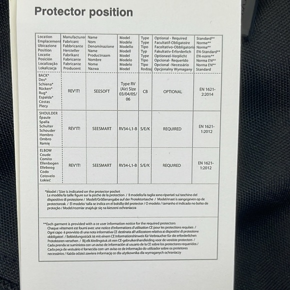 NWT Rev’it! Eclipse 2 Motorcycle Jacket - Picture 16 of 16